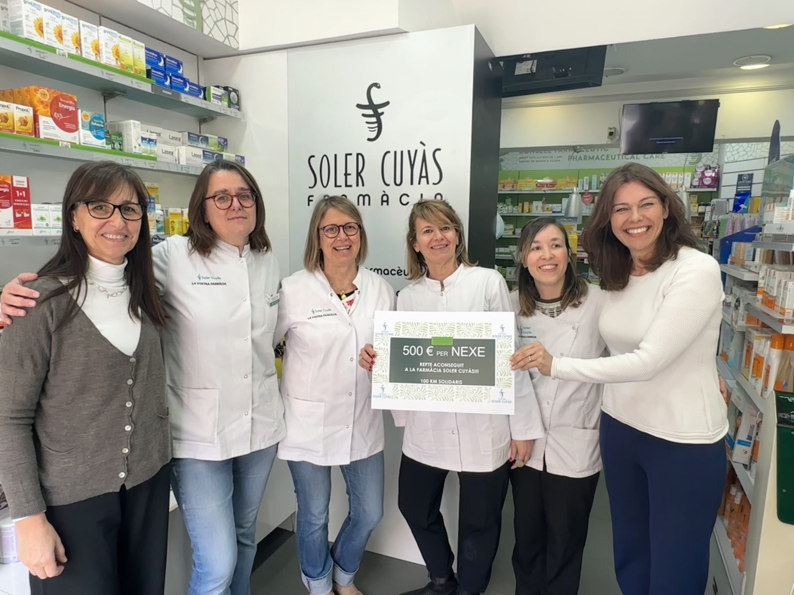 Donatiu Farmàcia Soler Cuyás Nexe Fundació